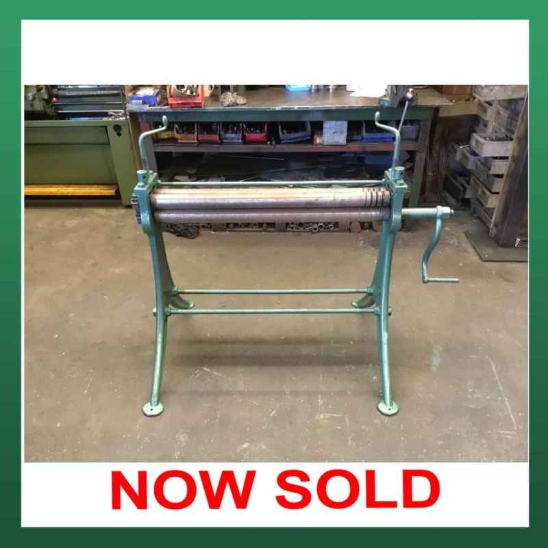 EDWARDS Cast Bending Rolls 930mm - WNS - W. Neal Services Ltd