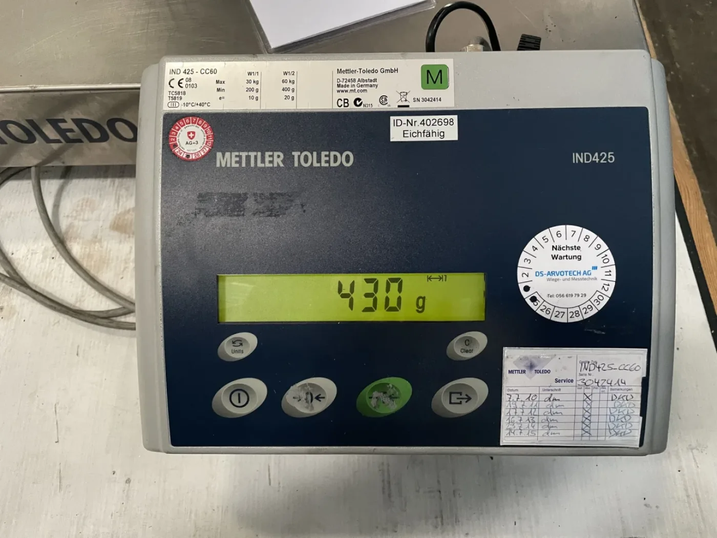 022958 - METTLER TOLEDO SPIDER SW - 4
