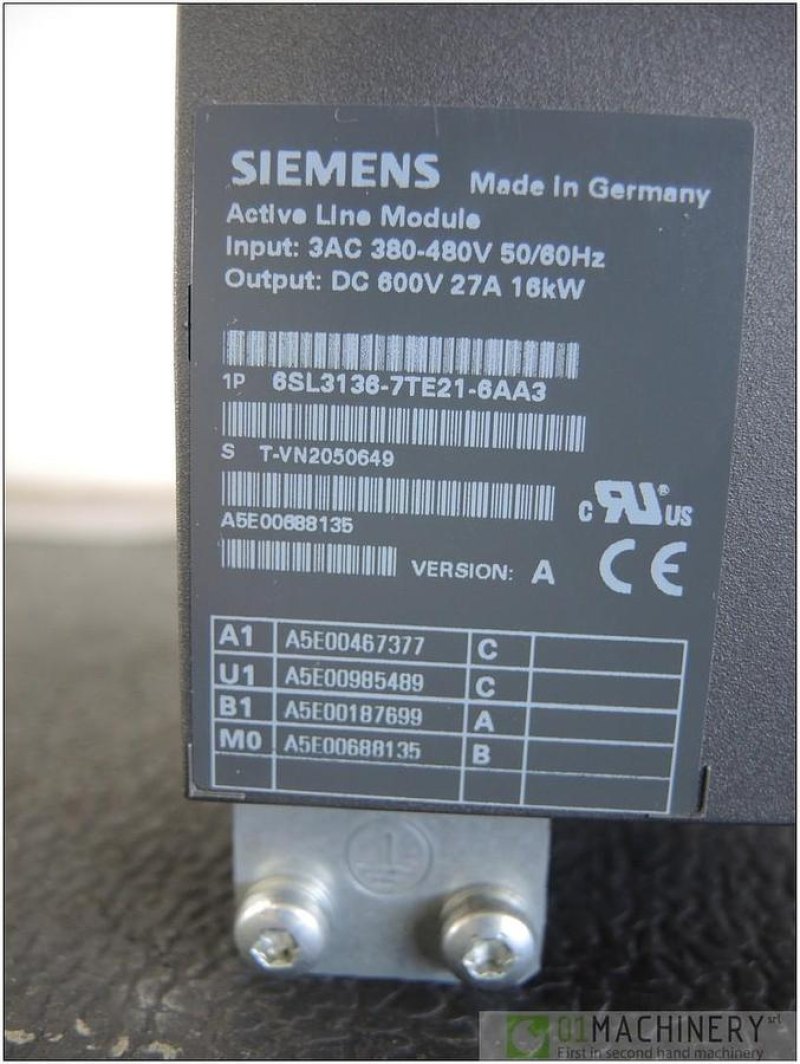 2009 SIEMENS 6SL3136-7TE21-6AA3 AI2536