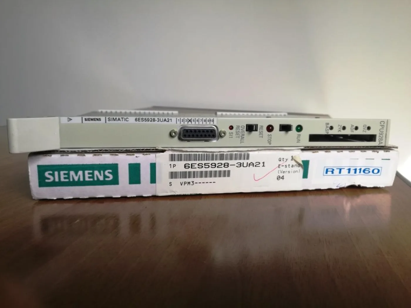 CPU – SIEMENS – MOD.SIMATIC S5 928A - 1