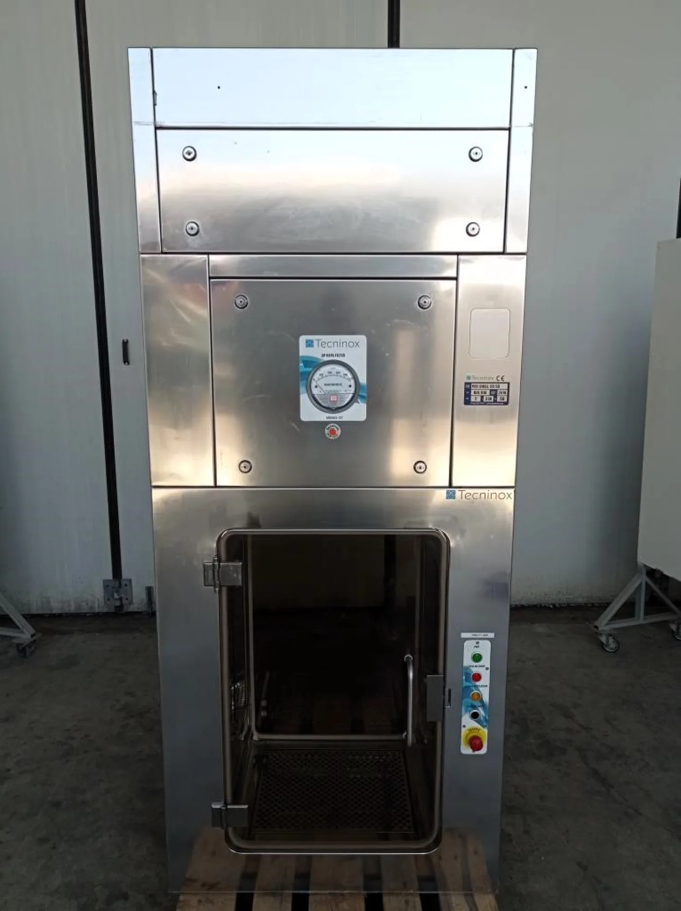 PASSA MATERIALI – TECNINOX – MOD. PIBI DUELL 50/50 - 4