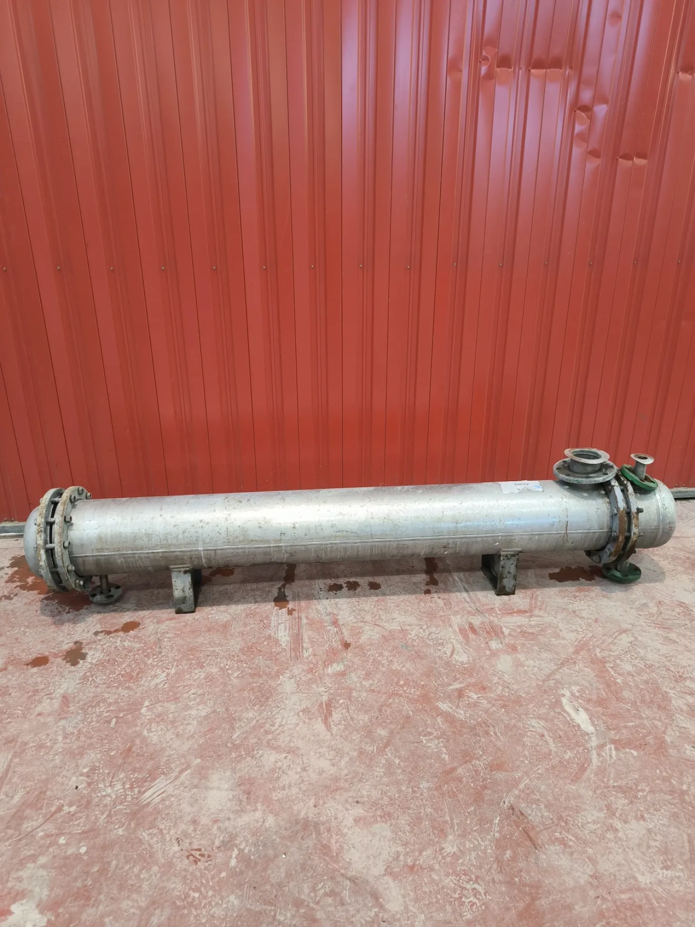 STAINLESS STEEL TUBULAR HEAT EXCHANGER 5.1 M² - 1