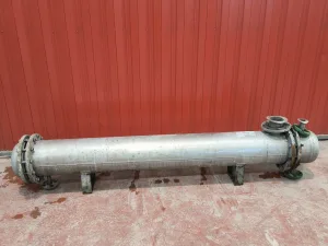 STAINLESS STEEL TUBULAR HEAT EXCHANGER 5.1 M²