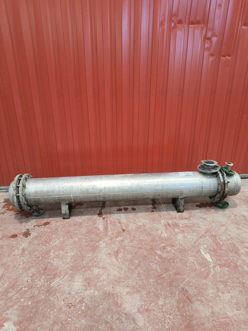 STAINLESS STEEL TUBULAR HEAT EXCHANGER 5.1 M²