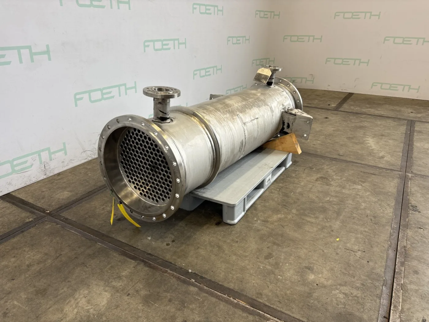 Zürcher AG Apparatebau 25 m² (tubes Hastelloy C22) - Shell and tube heat exchanger - 7