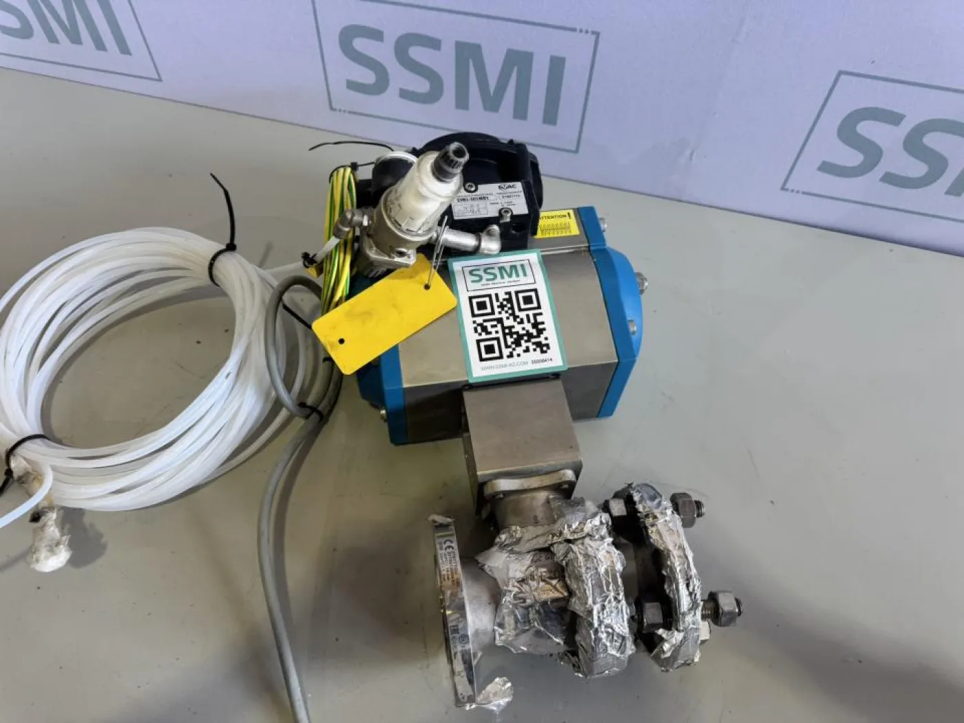 2019 EVAC Pneumatic Ball Valve Assembly with Actuator - 2