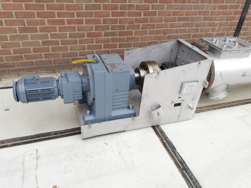Van Tongeren screw conveyor l=7000mm d=420mm - Horizontal screw conveyor