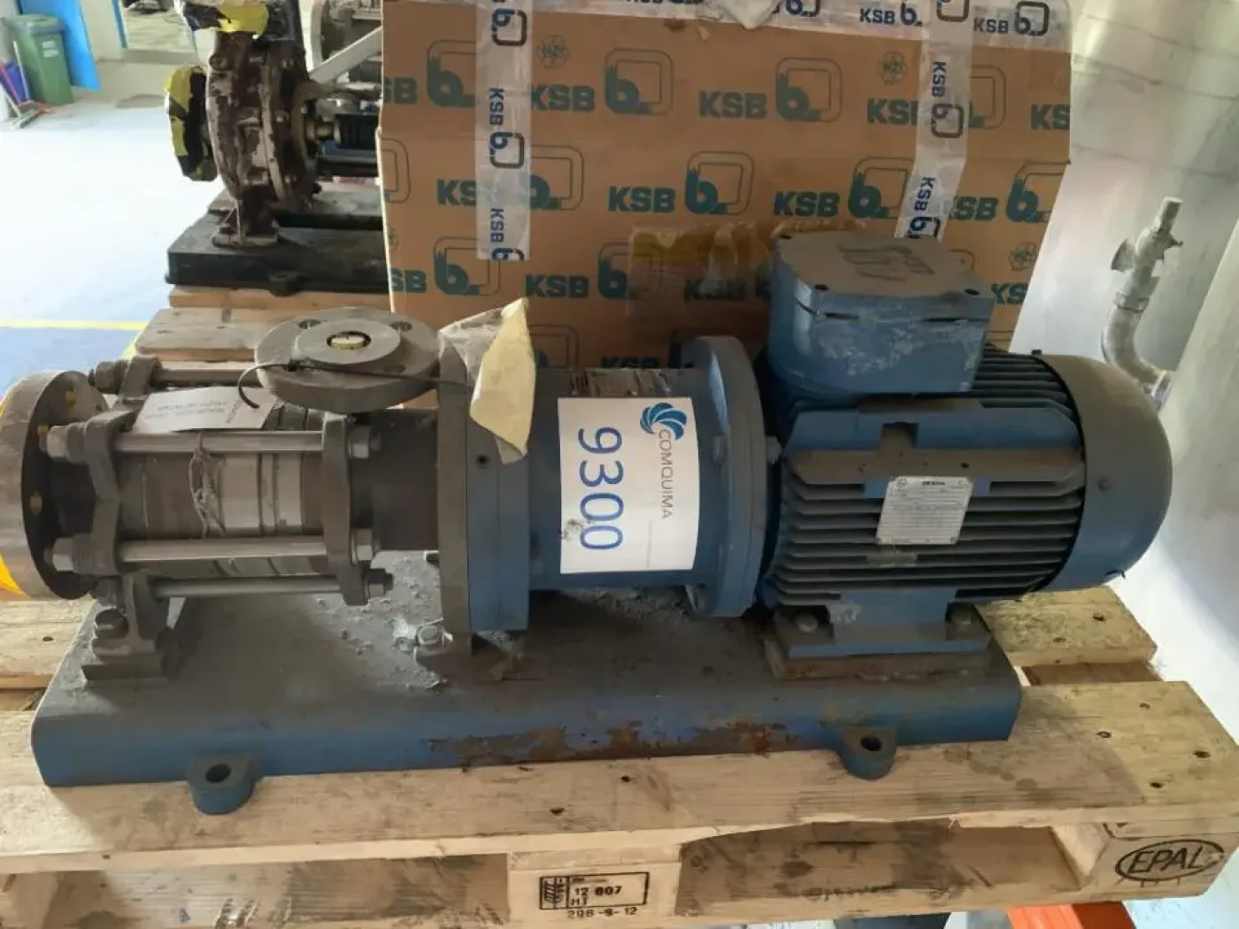 USED STERLING SIHI CEHB 3102 TF2ATWC4M SIDE CHANNEL SELF-PRIMING CENTRIFUGAL PUMP - 5
