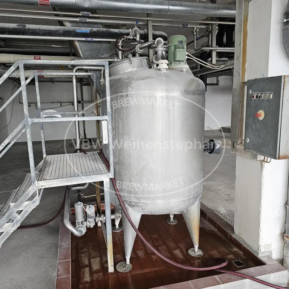 Kieselgur mixing vessel