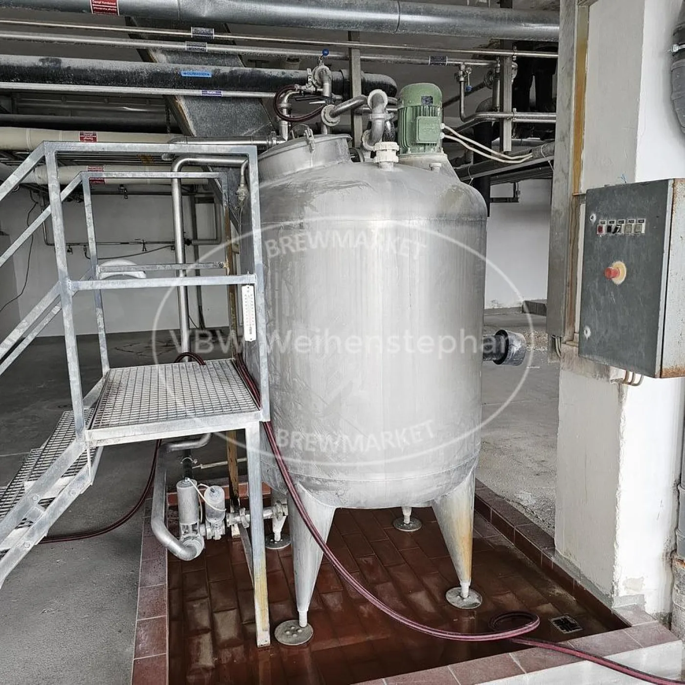 Kieselgur mixing vessel - 1