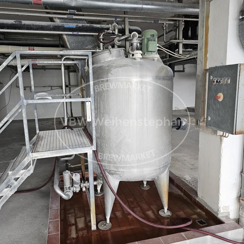 Kieselgur mixing vessel