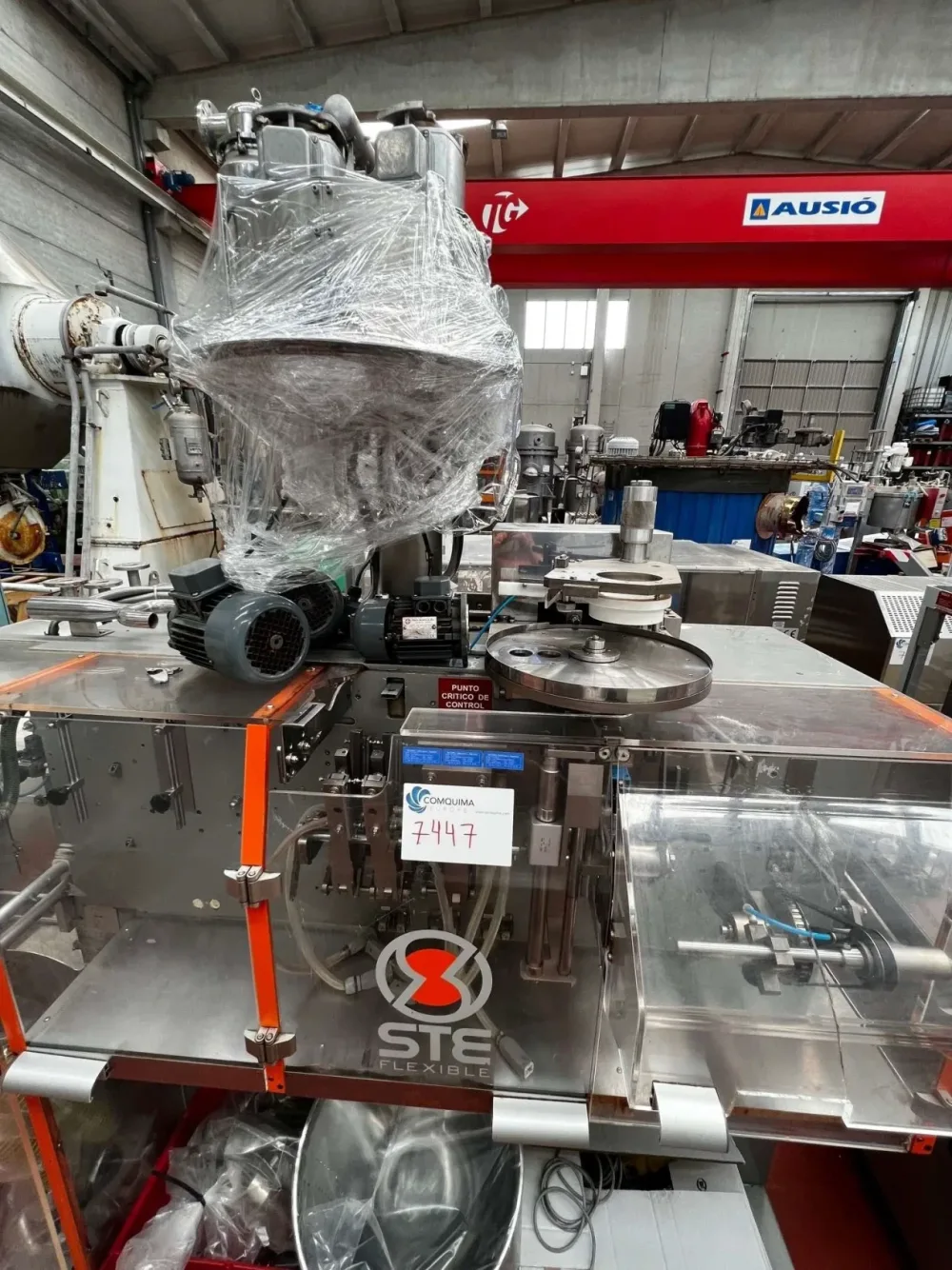 USED STE FLEXIBLE ENVELOPED MACHINE
