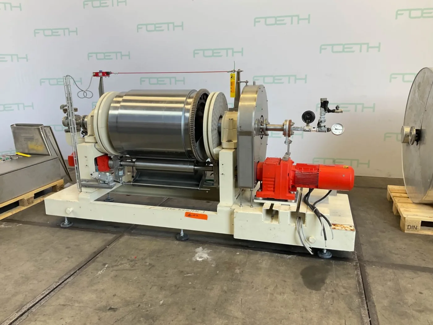 Escher Wyss Flaker (ø 600 mm x 600 mm) - Roll dryer - 1