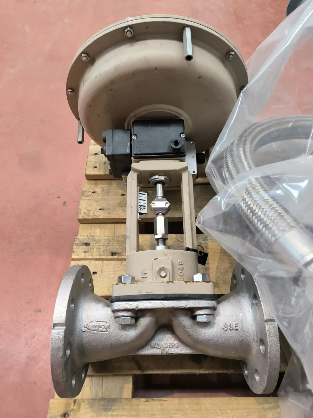 PROPORTIONAL SOLENOID VALVE SAMSON DN80 ATEX