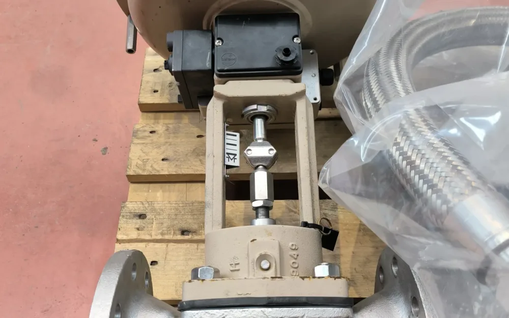 PROPORTIONAL SOLENOID VALVE SAMSON DN80 ATEX