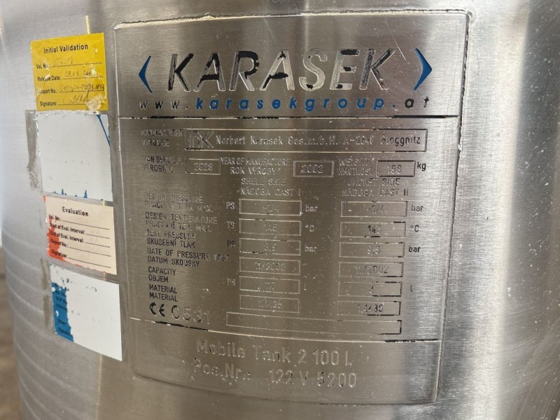 Norbert Karasek GmbH Gloggnitz 100 L - Bioreactor