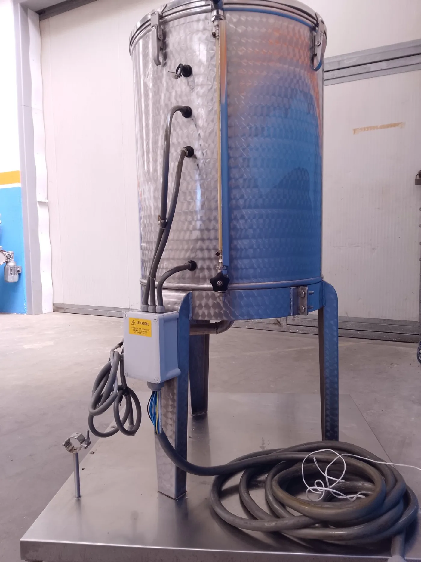 SERBATOIO ACCIAIO INOX 200 L - 8