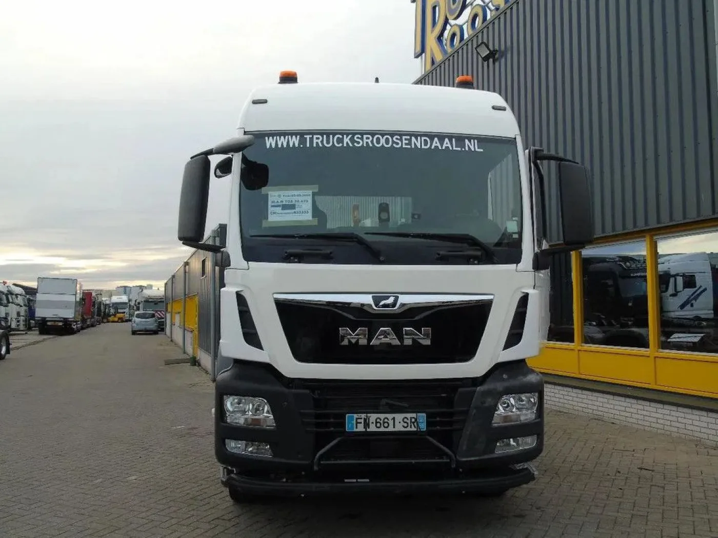 MAN TGS 28.470 + 20T hook + 6x2 - 4