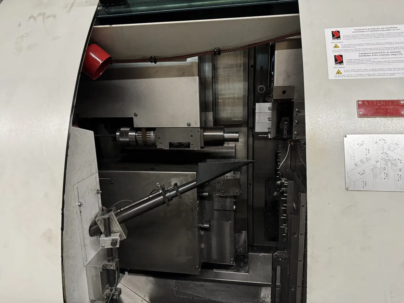 TOUR AUTOMATIQUE CNC TORNOS DECO 13 - 6
