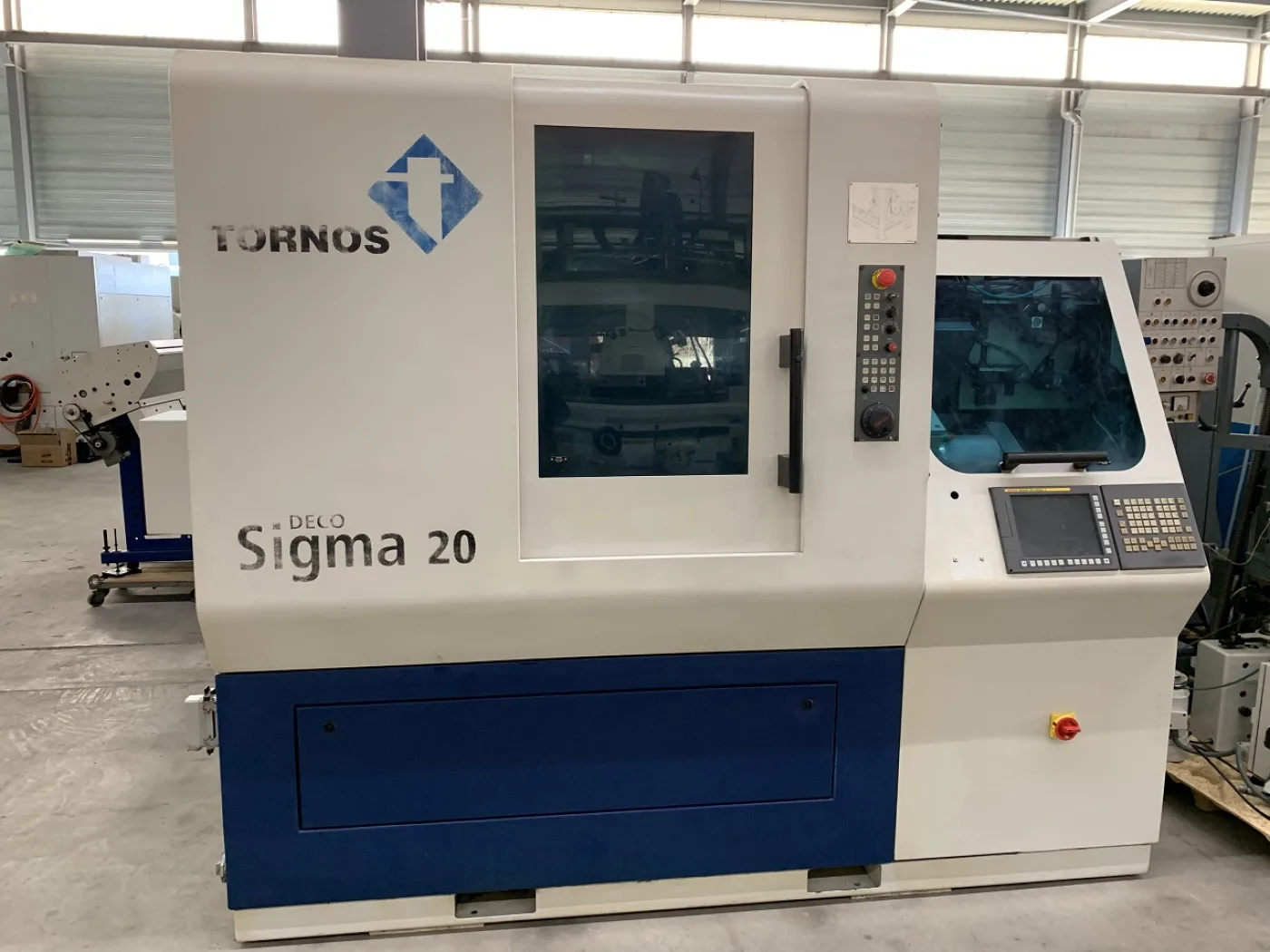 TOUR AUTOMATIQUE CNC “TORNOS” DECO SIGMA 20 - 2