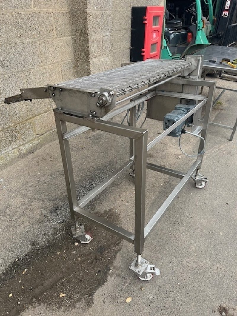 Conveyor 1000mm Fryer Infeed