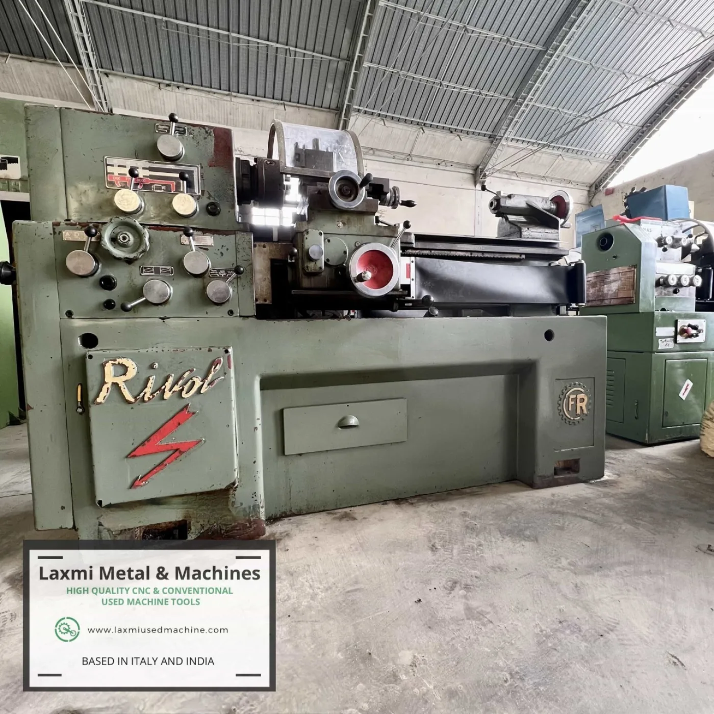 LATHE MACHINE, RIVOL - FR - Laxmi Metal & Machines, Rohtak - 1