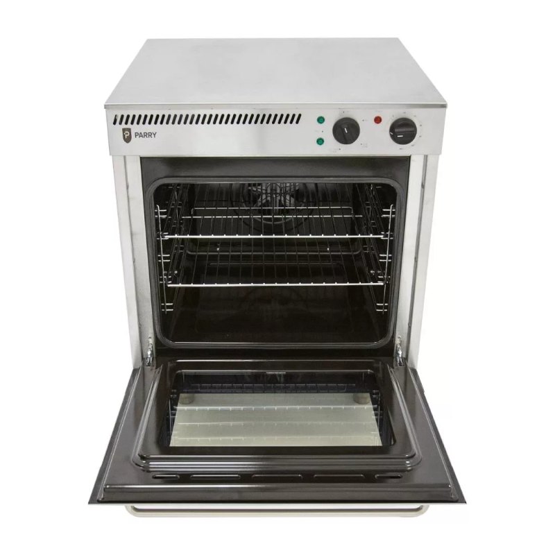 Blue Seal Electric Oven Range with Convection Oven E56D - islandcatering