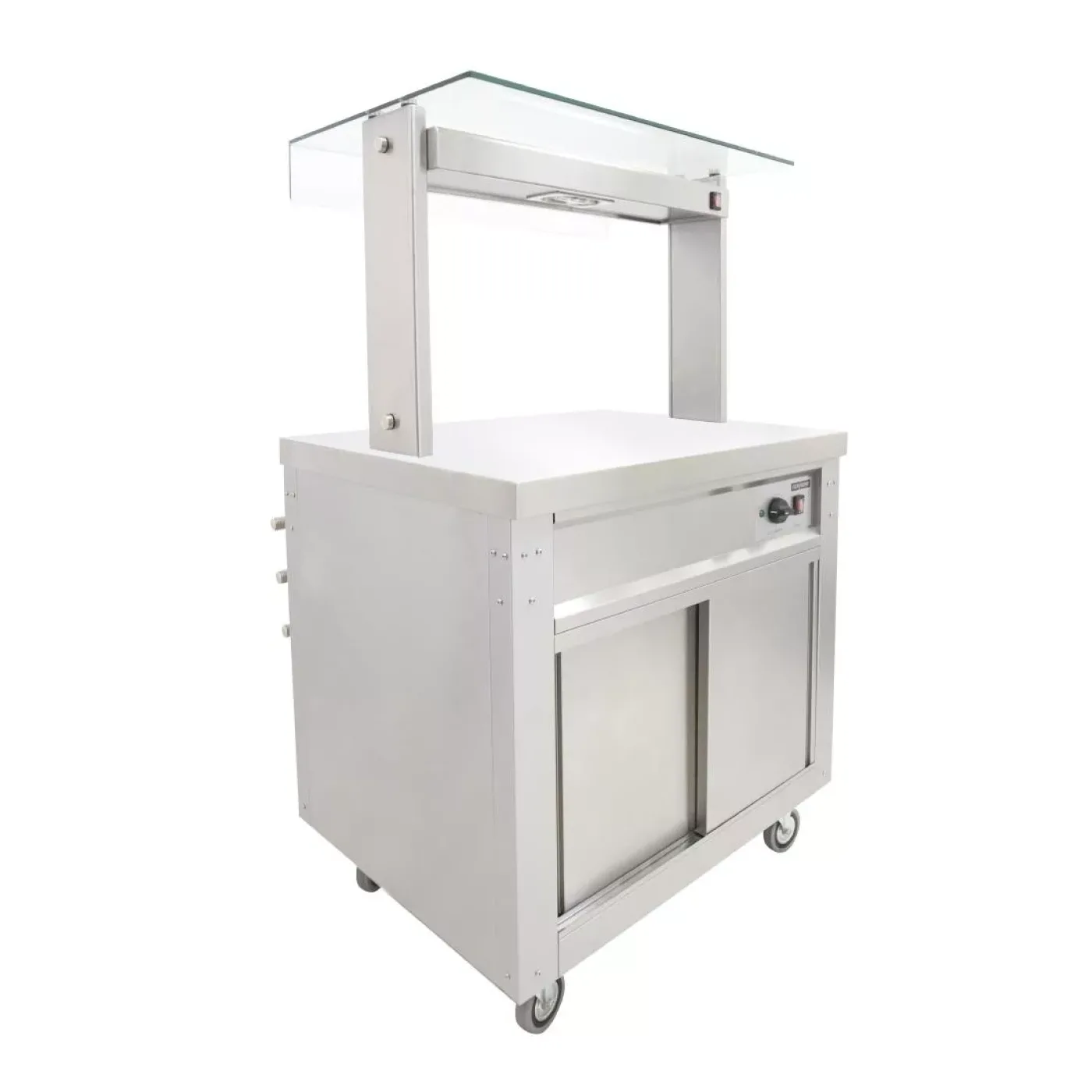 Parry Hot Cupboard with Heated Gantry 860mm FS-H2PACK - islandcatering - 1