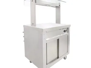 Parry Hot Cupboard with Heated Gantry 860mm FS-H2PACK - islandcatering