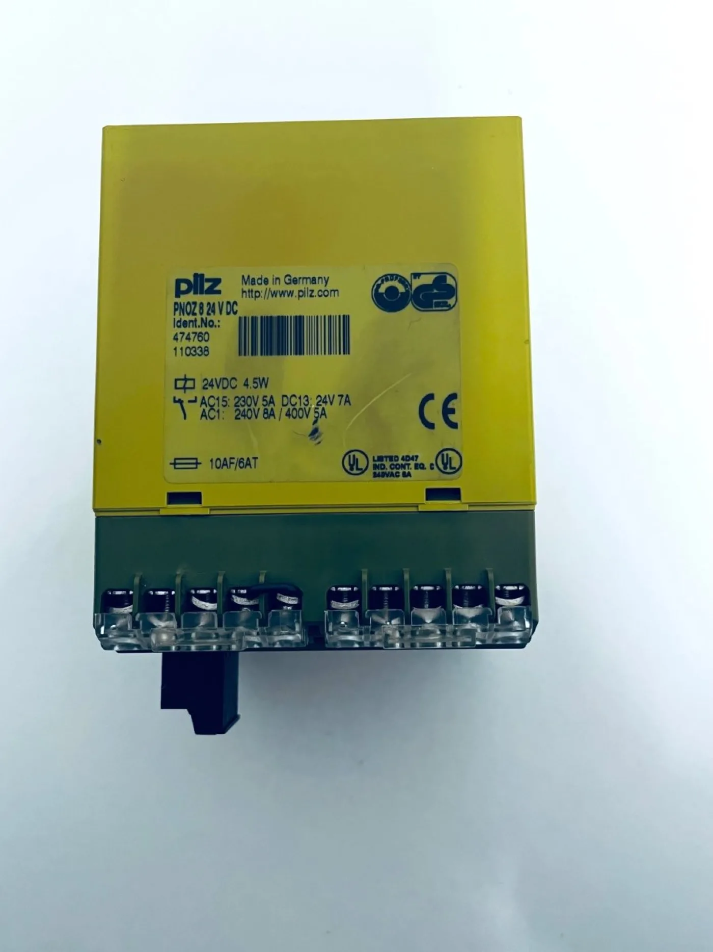 Pilz PN0Z8 Sicherheitsrelais 474760 - 4