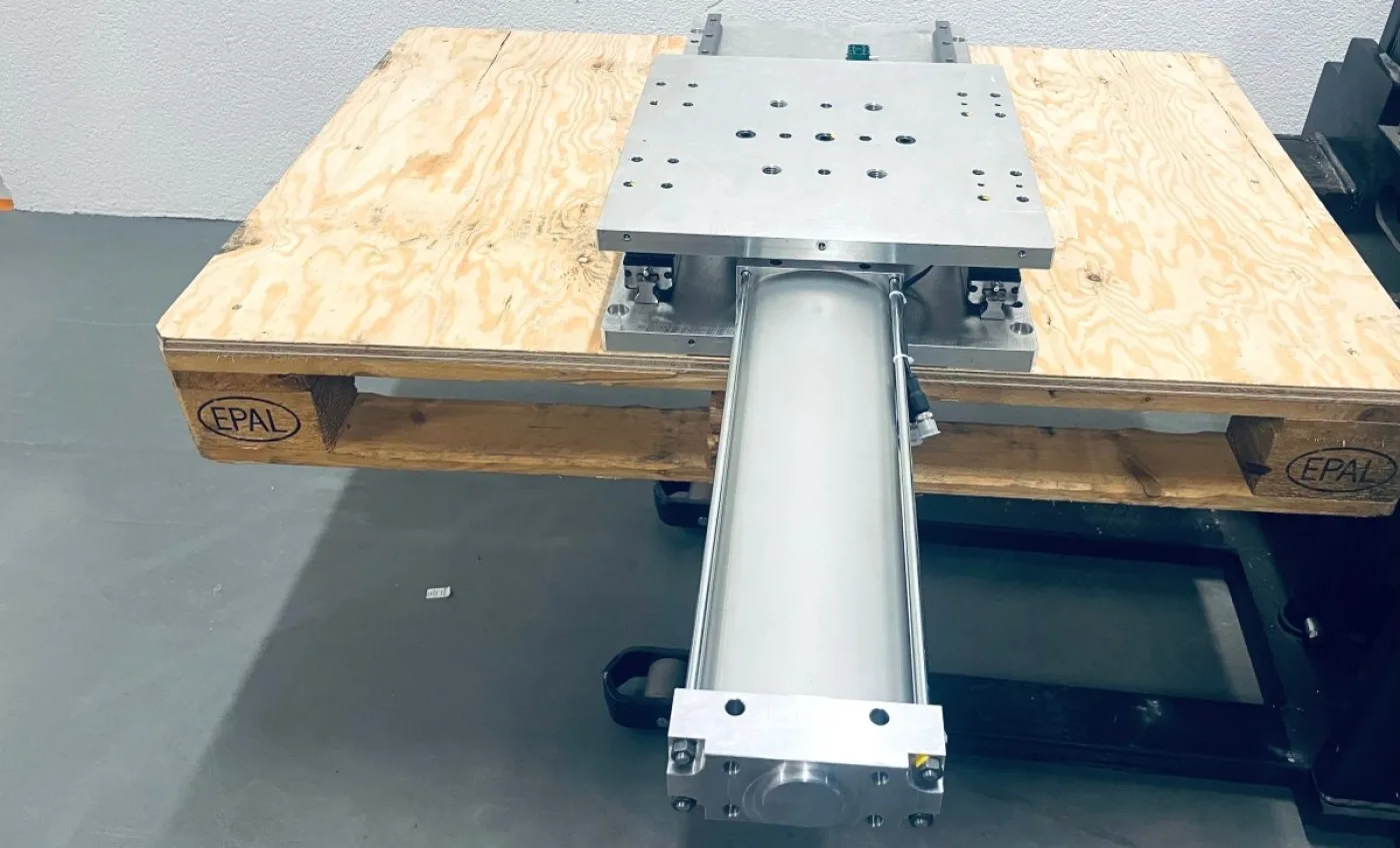 Tünkers Pneumatische Lineareinheit LE200-400 VRL SB T024 - 6
