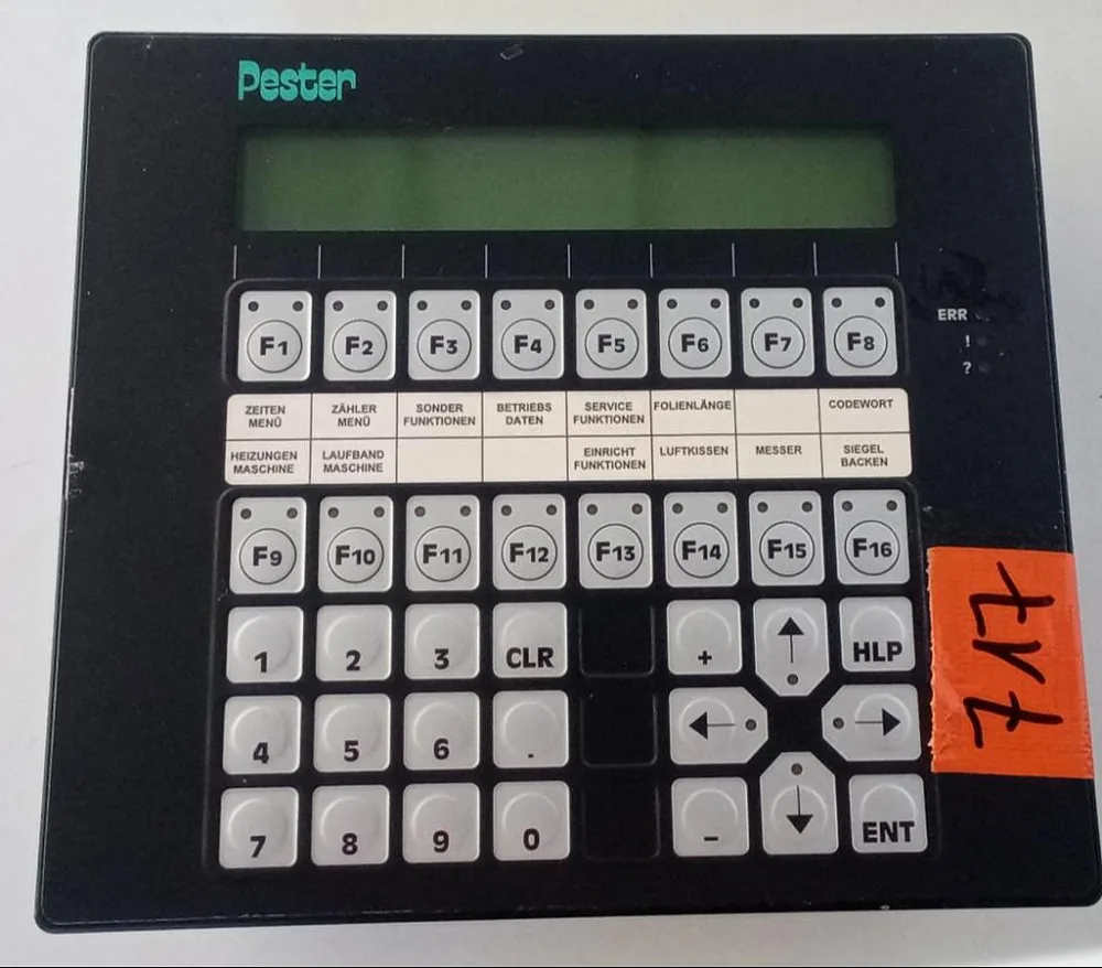 Lauer PCS095 Operator Panel / Industrial HMI