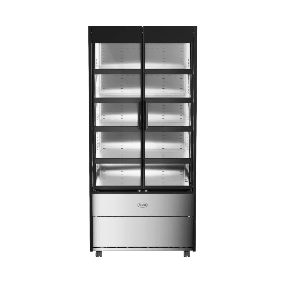 Foster EMD900G/44-104 EcoShow Multideck with Double Glass Doors 895mm - islandcatering