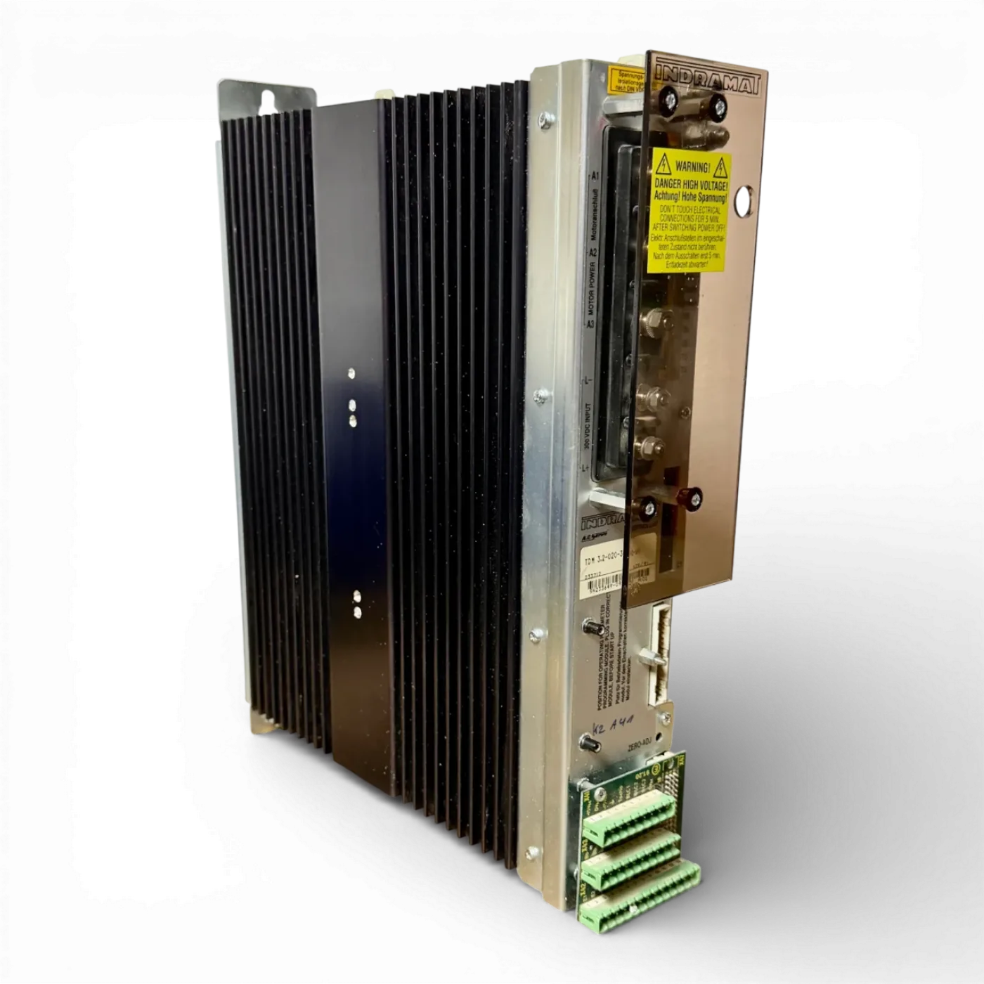 Indramat AC Servo Controller TDM 3.2 020 300 W0 Art Nr TDM 3.2 020 300 W0 (servo drive, controller) aus IMA Bearbeitungszentrum Art.-Nr. 233712 - 1