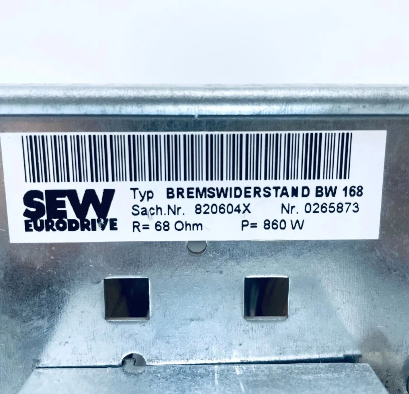 SEW Eurodrive BW168 Bremswiderstand 0265873 - 4