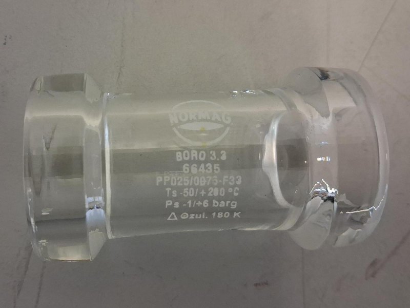 Normag Sichtglas aus hochwertigem Borosilikatglas 3.3 DN40