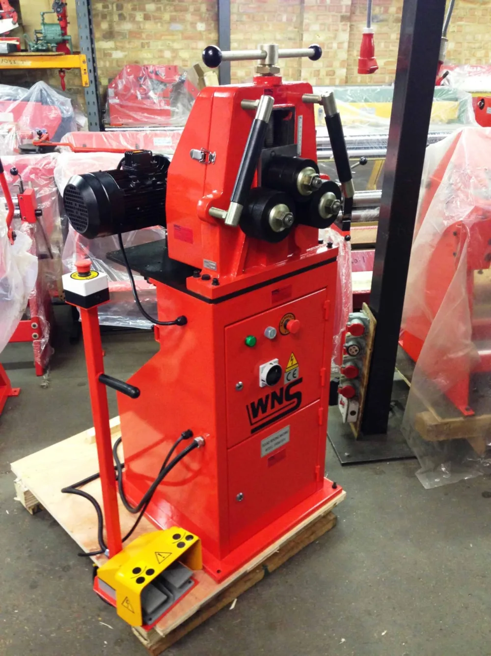 WNS Power Ring Section Roller 75mm - WNS - W. Neal Services Ltd