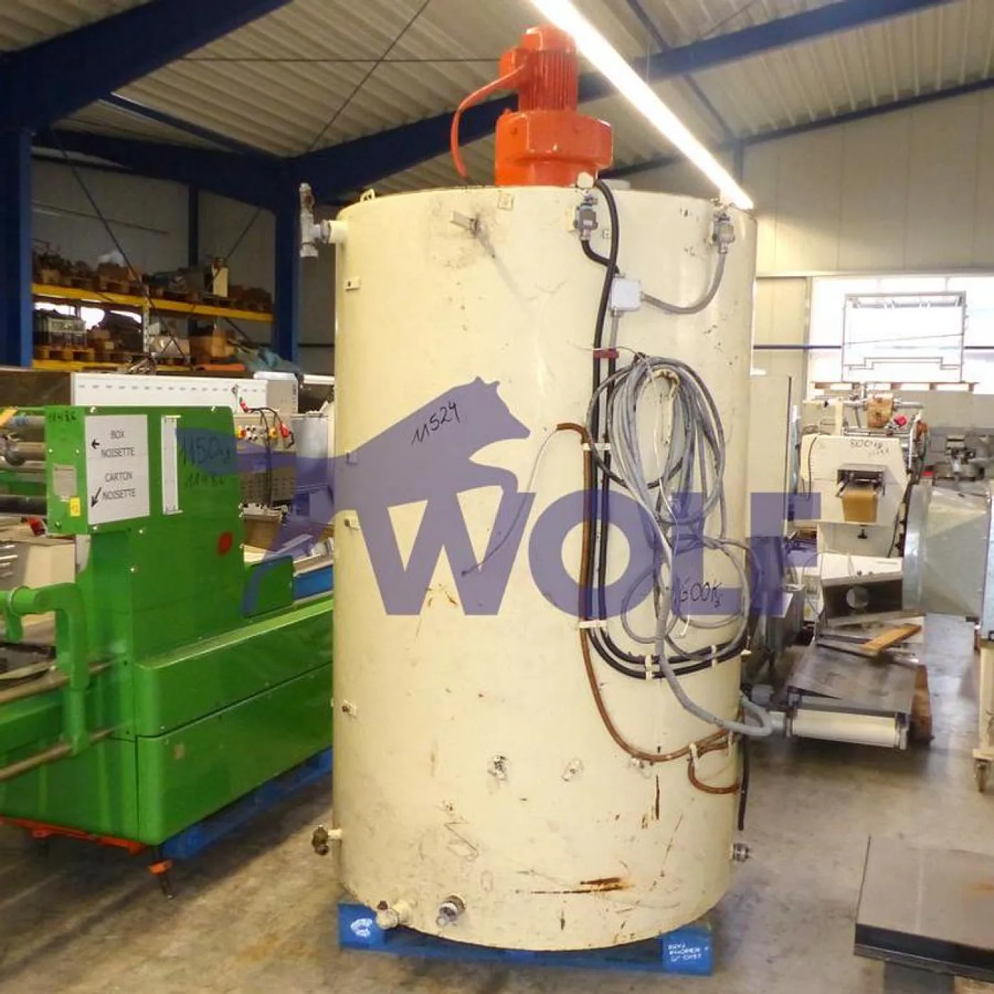 Rührwerksbehälter THOUET - Type RW-3000, mit ca. 3.000 kg Inhalt - 2