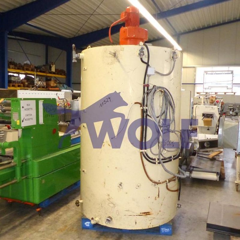 Rührwerksbehälter THOUET - Type RW-3000, mit ca. 3.000 kg Inhalt
