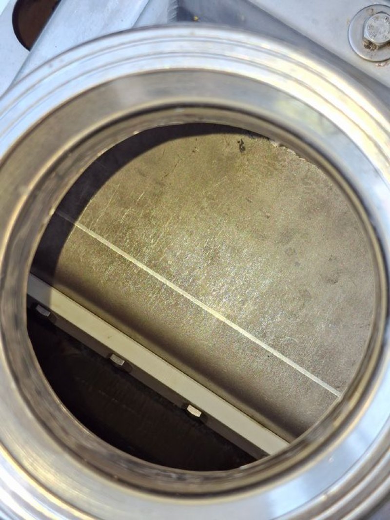 VOLUMETRIC PUMP ELLIPTICAL ROTOR , FOR GRAPES AND POMACE, IN STAINLESS STEEL FIRM ENOVENETA MODEL EVP1, SECOND-HAND MACHINE