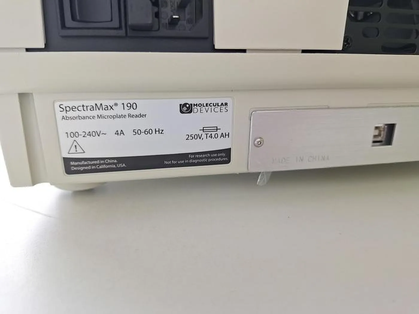 Molecular Devices SpectraMAX 190 Absorbance Microplate Reader - 3