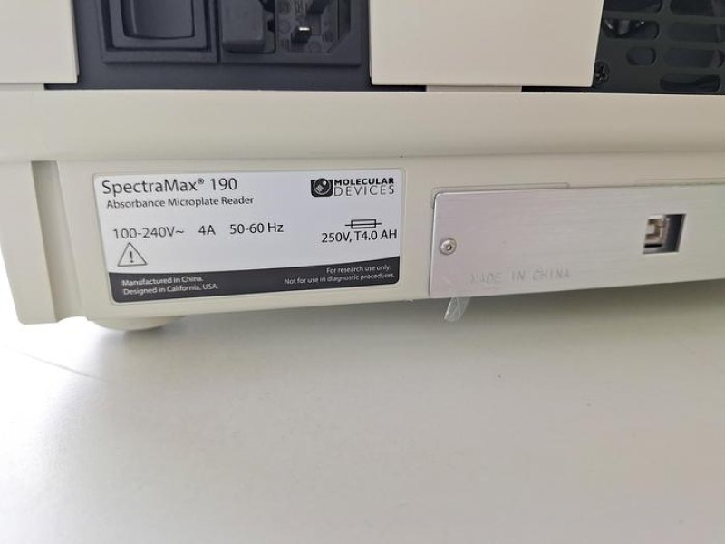 Molecular Devices SpectraMAX 190 Absorbance Microplate Reader