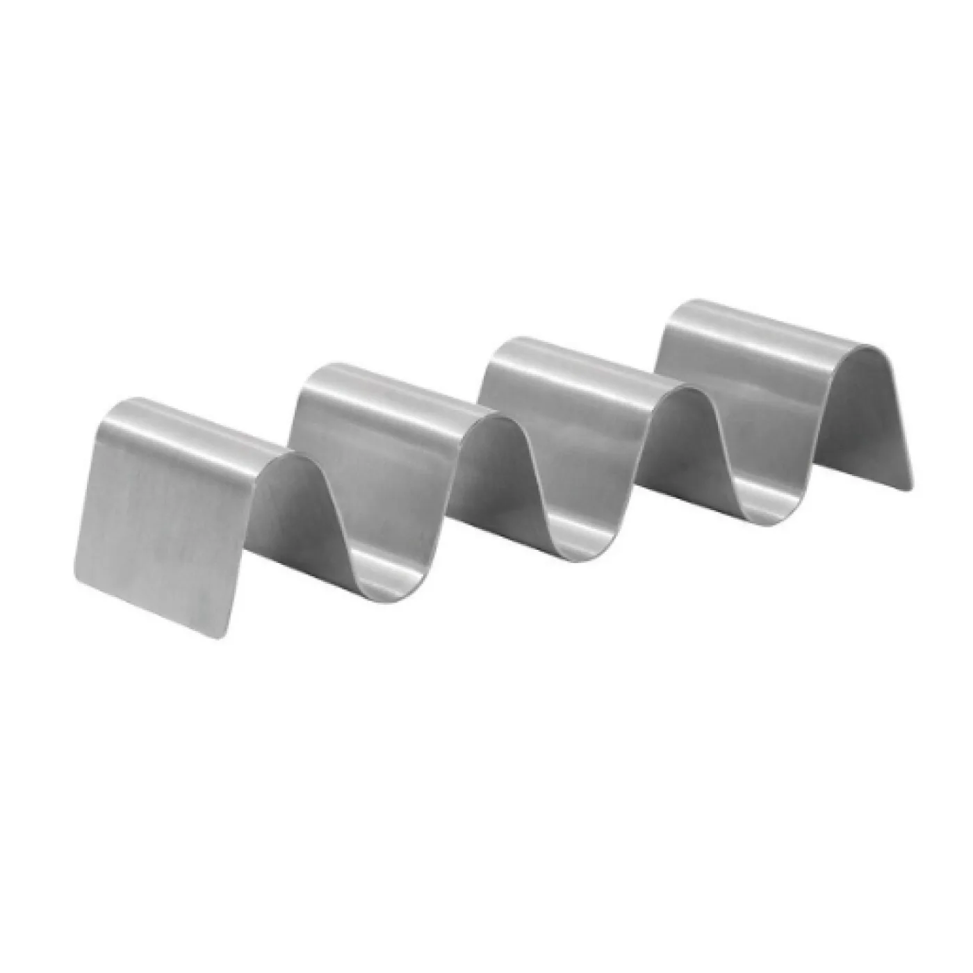 Table Craft Taco Taxi, 3-4 Tacos, Stainless Steel 19 x 5.5 x 4cm - islandcatering - 1