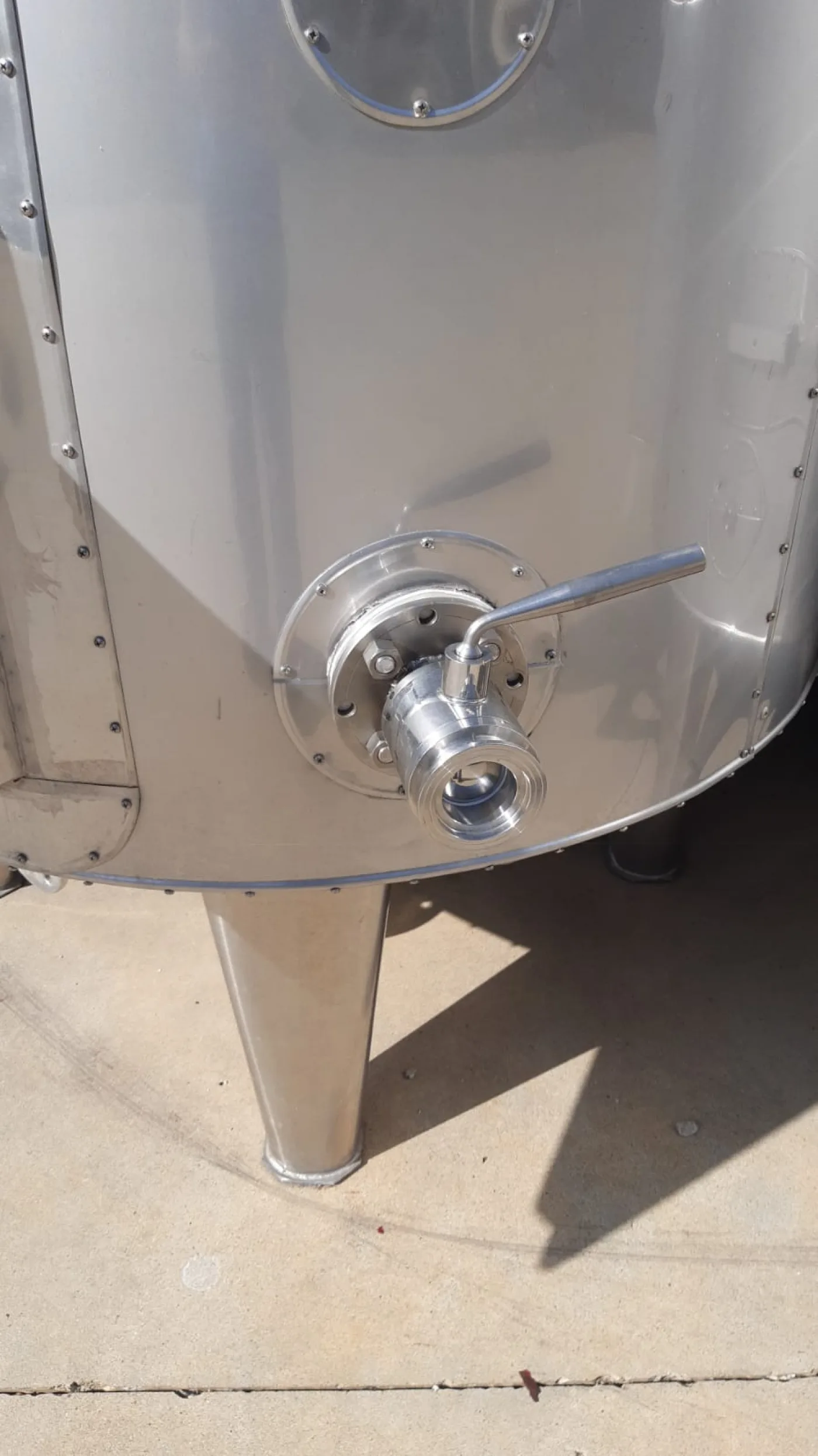 STAINLESS STEEL TANK CAPACITY LITERS 3000 (HL 30) ABOUT STORAGE MODEL WITH TOTAL INSULATION, SECOND-HAND EQUIPMENT - 5