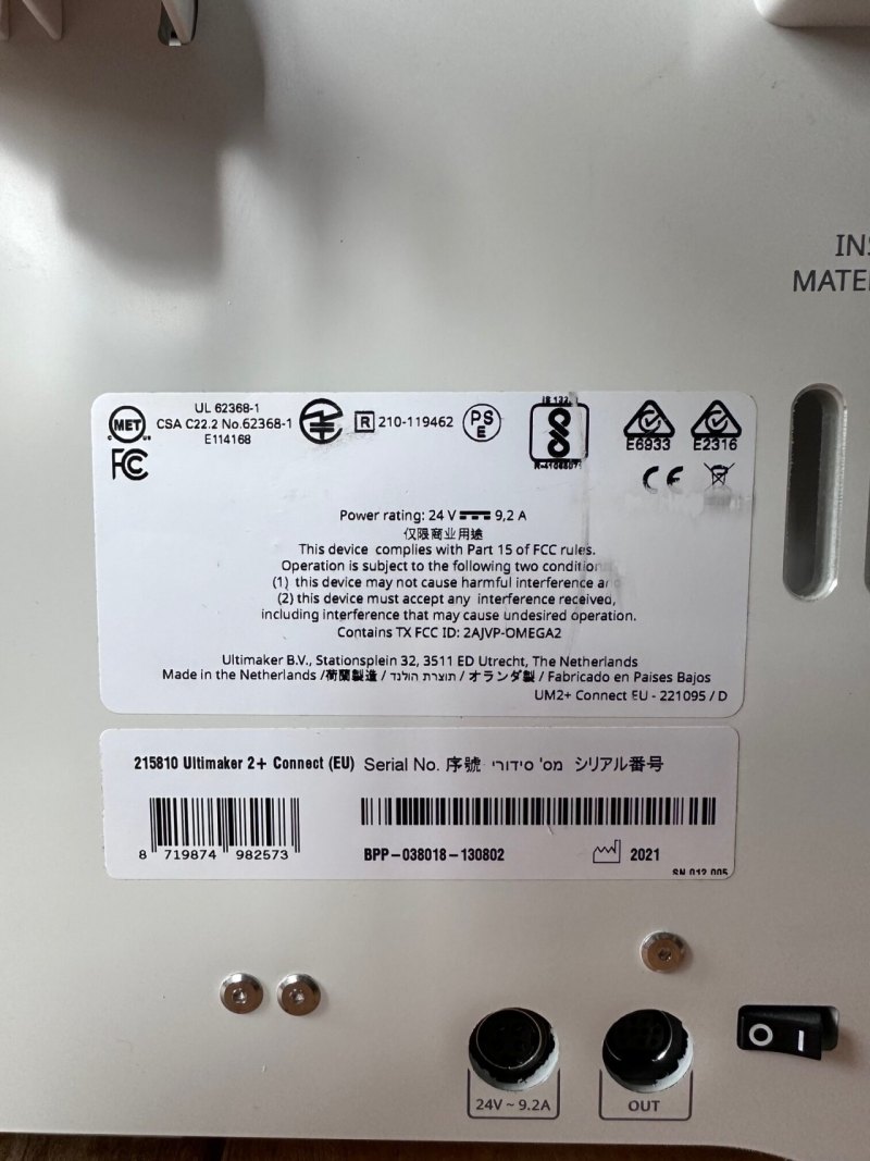 ultimaker 2+ connect