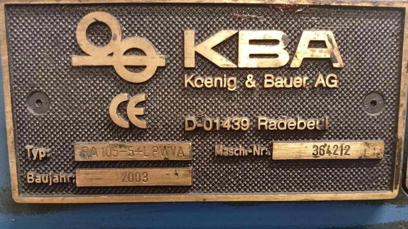 KBA RA 105-5+L ALV2 PWVA HYBRID - 6