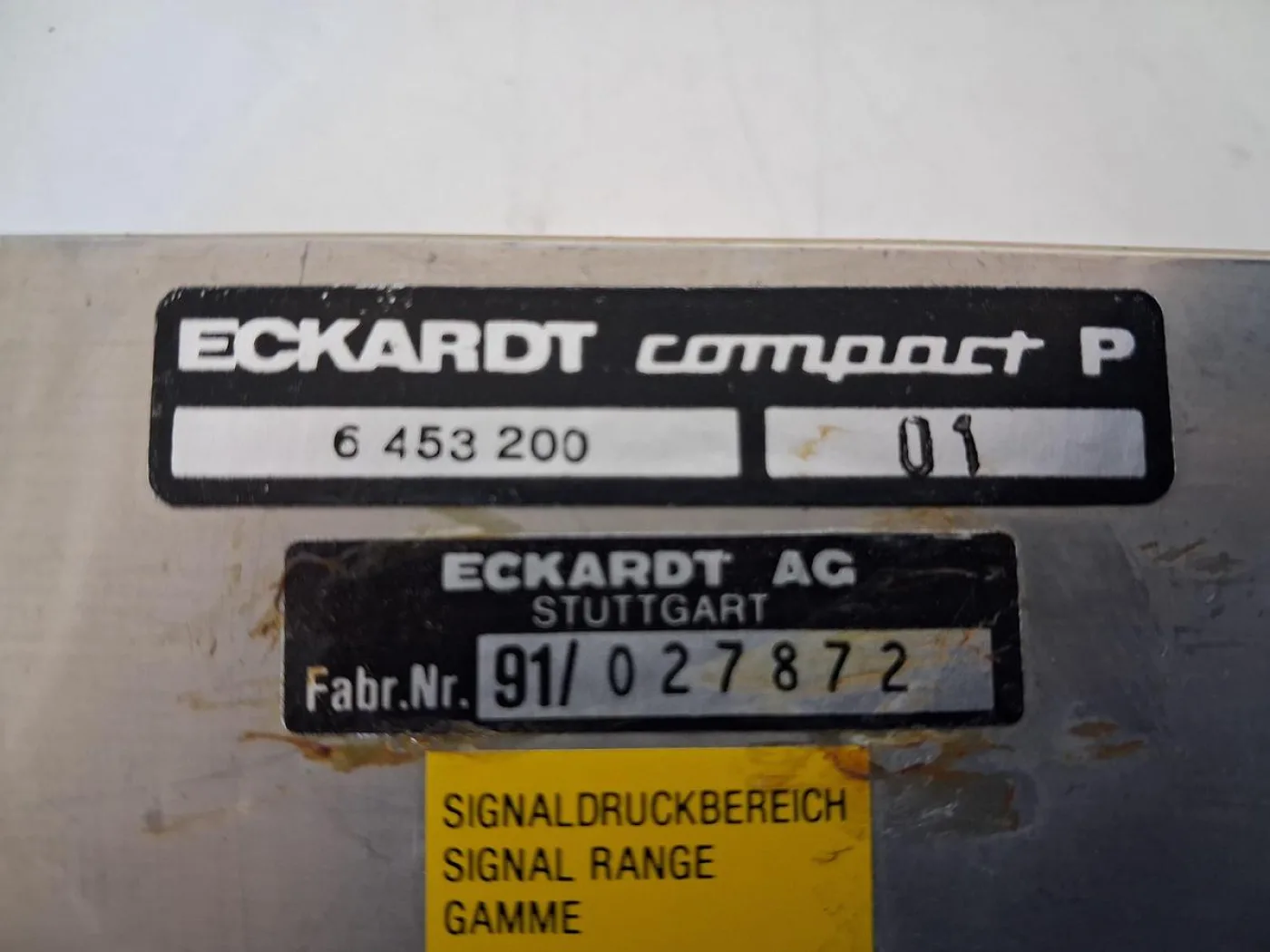 J.C. Eckardt Compact P 6 453 200 Pneumatischer Signalrückgeber - 5