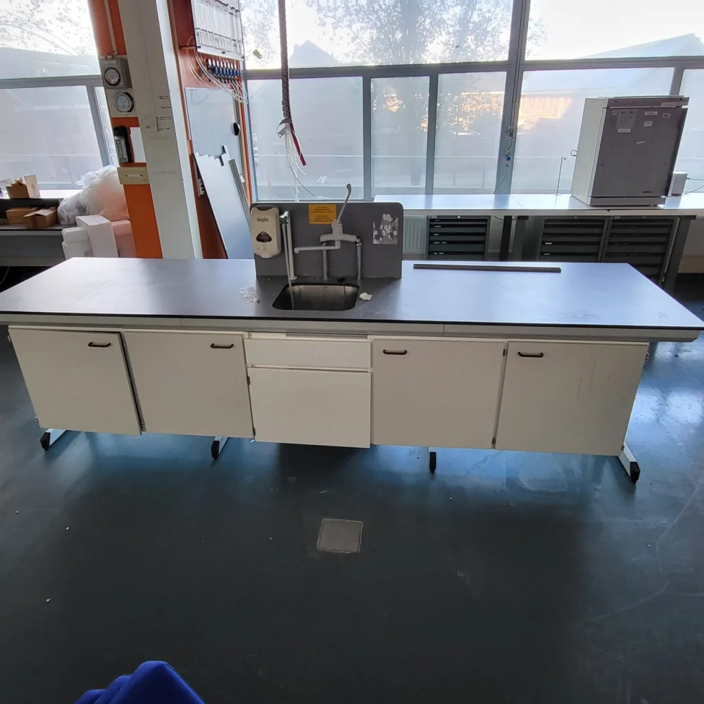 2019 – Tweedehands S+B eilandtafel (334 cm)