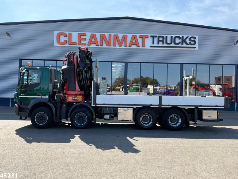 Iveco Trakker AD410T41 Fassi 80 Tonmeter laadkraan + Fly-Jib Just 80.441 Km!