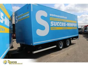 Pacton 2X 2X AXLE + NICE TRAILER